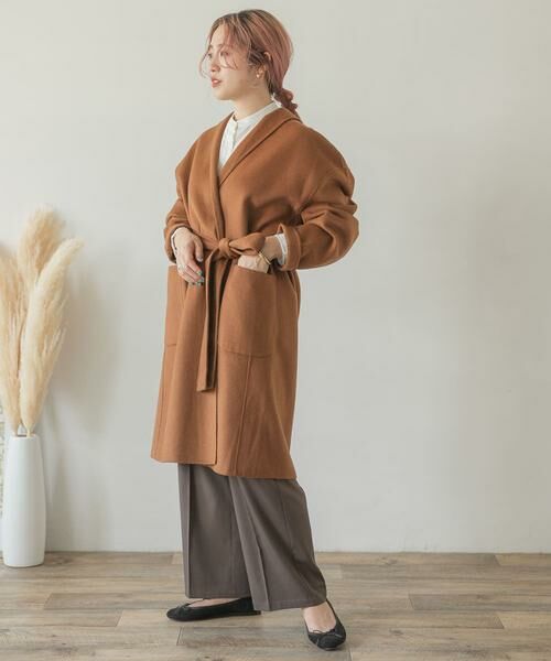 URBAN RESEARCH ITEMS / アーバンリサーチ アイテムズ その他アウター | リバーウールショールカラーコート | 詳細12