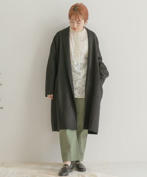URBAN RESEARCH ITEMS / アーバンリサーチ アイテムズ その他アウター | リバーウールショールカラーコート | 詳細25