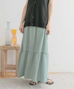 URBAN RESEARCH ITEMS / アーバンリサーチ アイテムズ スカート | チェックキリカエスカート