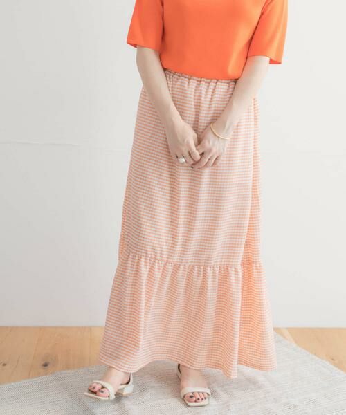 URBAN RESEARCH ITEMS / アーバンリサーチ アイテムズ スカート | チェックキリカエスカート | 詳細1