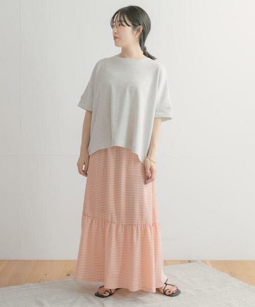 URBAN RESEARCH ITEMS / アーバンリサーチ アイテムズ スカート | チェックキリカエスカート | 詳細10