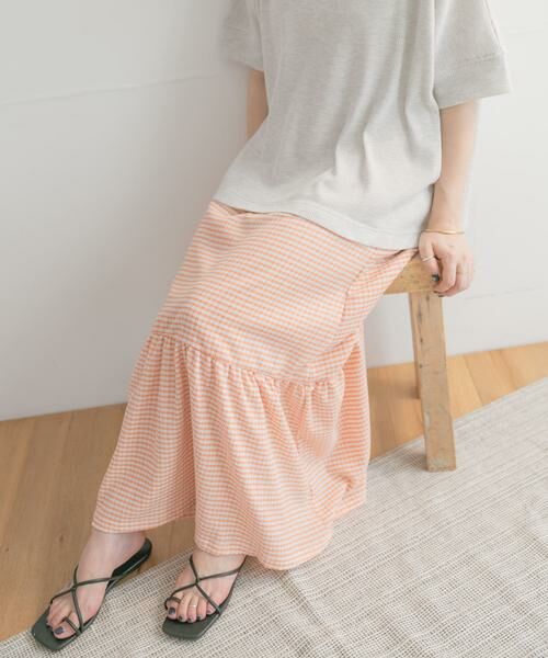 URBAN RESEARCH ITEMS / アーバンリサーチ アイテムズ スカート | チェックキリカエスカート | 詳細7