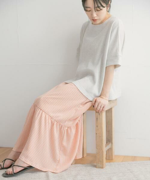 URBAN RESEARCH ITEMS / アーバンリサーチ アイテムズ スカート | チェックキリカエスカート | 詳細8