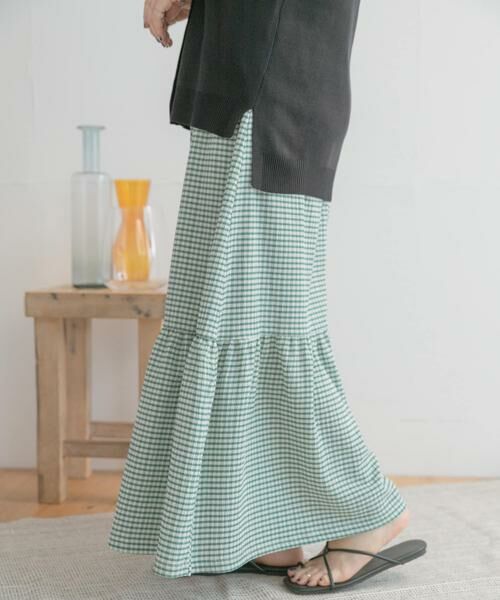 URBAN RESEARCH ITEMS / アーバンリサーチ アイテムズ スカート | チェックキリカエスカート | 詳細17