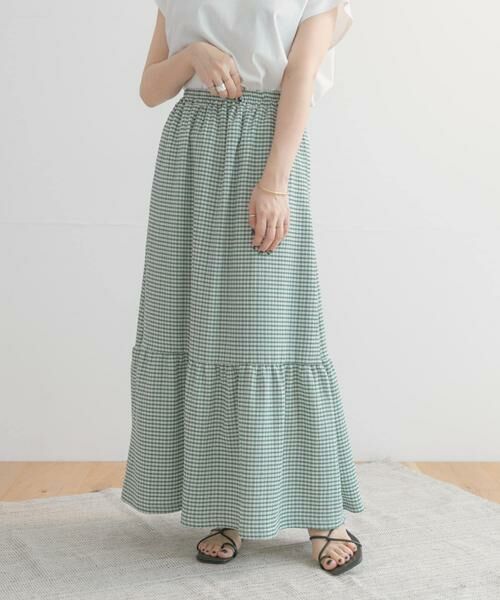 URBAN RESEARCH ITEMS / アーバンリサーチ アイテムズ スカート | チェックキリカエスカート | 詳細21