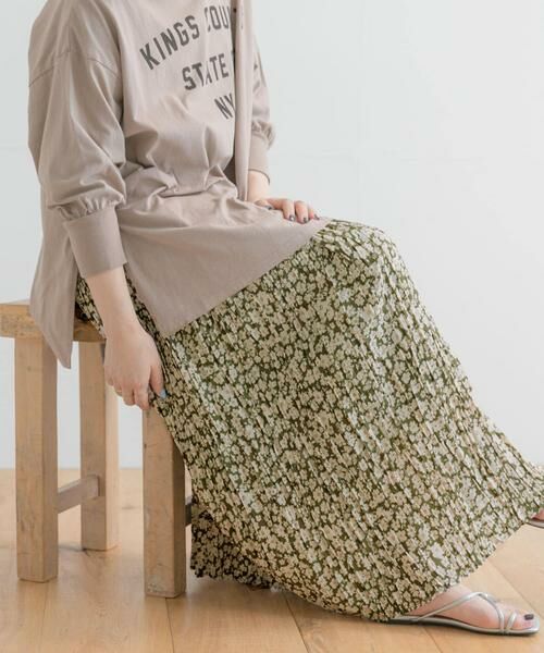 URBAN RESEARCH ITEMS / アーバンリサーチ アイテムズ スカート | ガラプリーツスカート | 詳細1