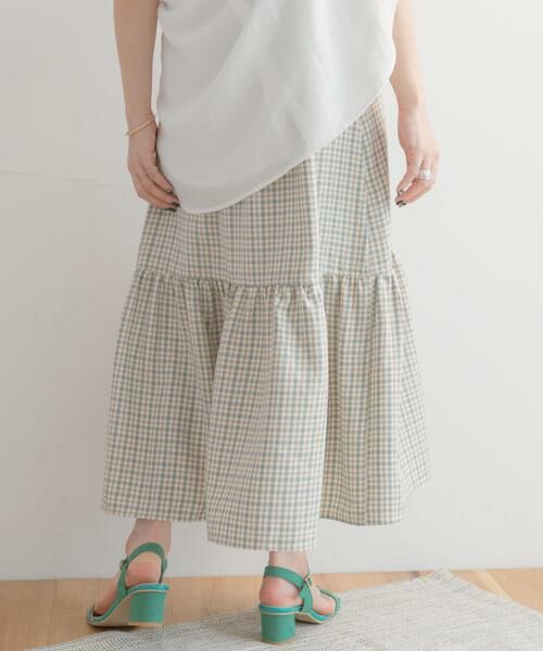 URBAN RESEARCH ITEMS / アーバンリサーチ アイテムズ ワンピース | バンドカラーチェックワンピース | 詳細7