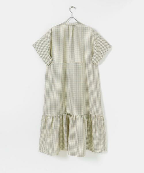 URBAN RESEARCH ITEMS / アーバンリサーチ アイテムズ ワンピース | バンドカラーチェックワンピース | 詳細9