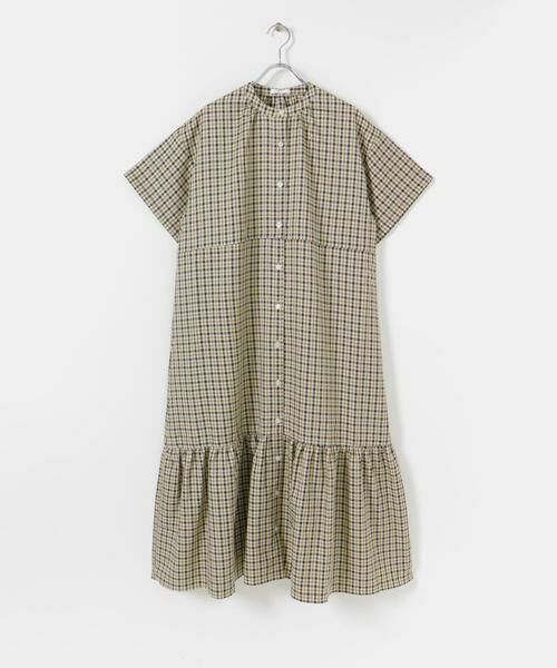URBAN RESEARCH ITEMS / アーバンリサーチ アイテムズ ワンピース | バンドカラーチェックワンピース | 詳細27