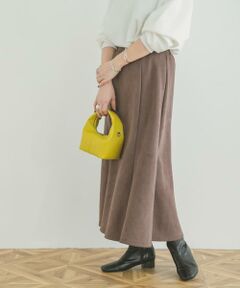 URBAN RESEARCH ITEMS / アーバンリサーチ アイテムズ スカート | フェイクスエードタックフレアスカート