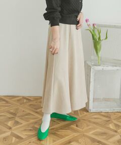 URBAN RESEARCH ITEMS / アーバンリサーチ アイテムズ スカート | フェイクスエードタックフレアスカート