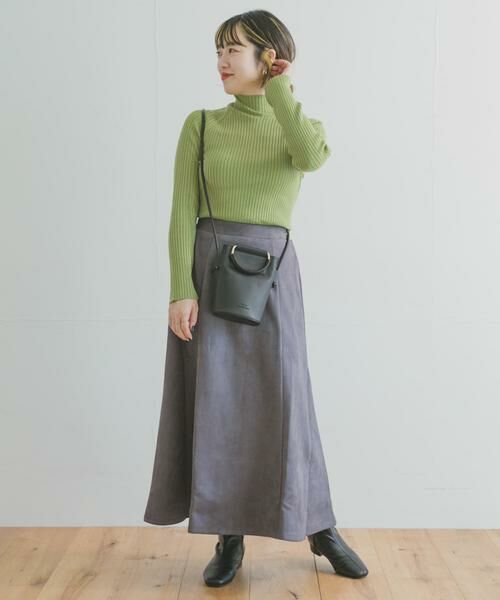 URBAN RESEARCH ITEMS / アーバンリサーチ アイテムズ スカート | フェイクスエードタックフレアスカート | 詳細7