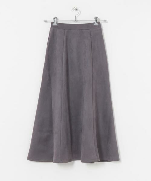 URBAN RESEARCH ITEMS / アーバンリサーチ アイテムズ スカート | フェイクスエードタックフレアスカート | 詳細8