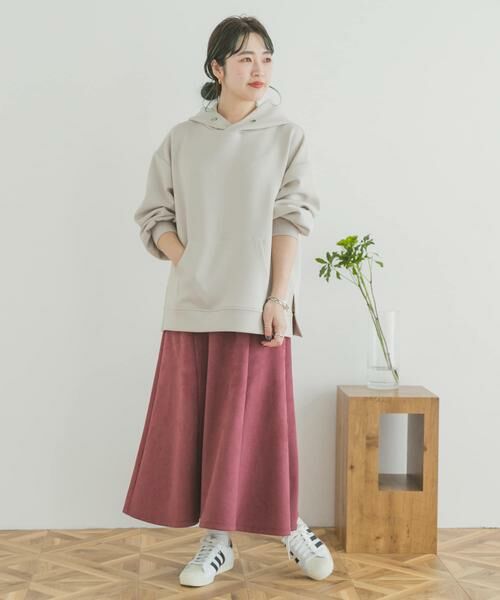 URBAN RESEARCH ITEMS / アーバンリサーチ アイテムズ スカート | フェイクスエードタックフレアスカート | 詳細14