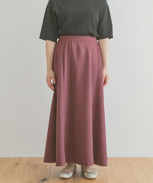 URBAN RESEARCH ITEMS / アーバンリサーチ アイテムズ スカート | フェイクスエードタックフレアスカート | 詳細18