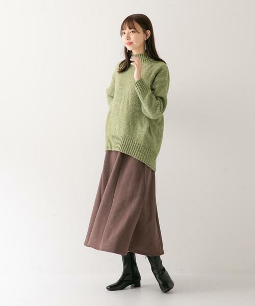 URBAN RESEARCH ITEMS / アーバンリサーチ アイテムズ スカート | フェイクスエードタックフレアスカート | 詳細28