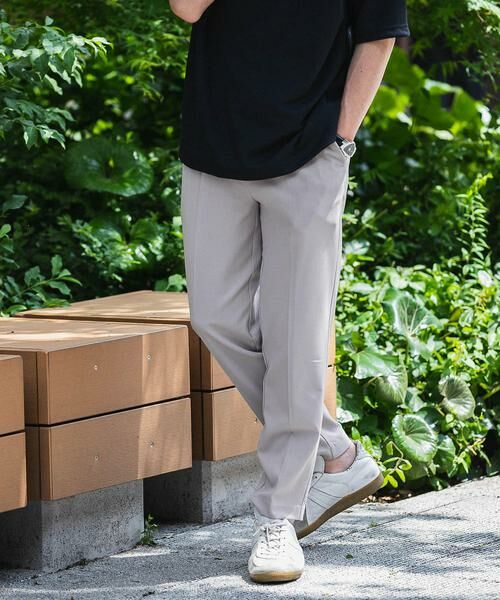 URBAN RESEARCH ITEMS / アーバンリサーチ アイテムズ その他パンツ | TRスラックス(ライトグレー)