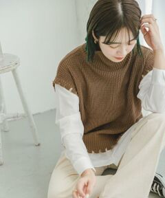 URBAN RESEARCH ITEMS / アーバンリサーチ アイテムズ ニット・セーター | ニットベストドッキングプルオーバー