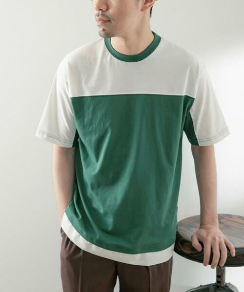 URBAN RESEARCH ITEMS / アーバンリサーチ アイテムズ Tシャツ | フハクキリカエ TCクルーネックTシャツ | 詳細1