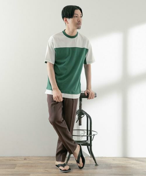 URBAN RESEARCH ITEMS / アーバンリサーチ アイテムズ Tシャツ | フハクキリカエ TCクルーネックTシャツ | 詳細3