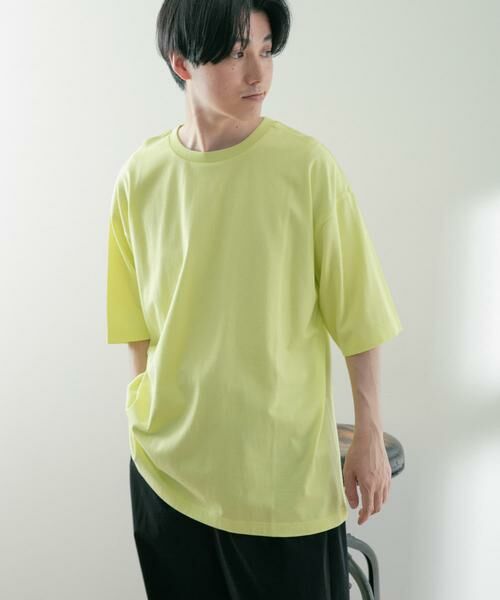 URBAN RESEARCH ITEMS / アーバンリサーチ アイテムズ Tシャツ | USAコットン オーバーサイズTシャツ | 詳細1