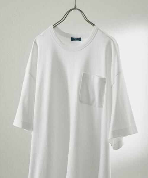 URBAN RESEARCH ITEMS / アーバンリサーチ アイテムズ Tシャツ | シルケットスムース クルーネックTシャツ | 詳細8