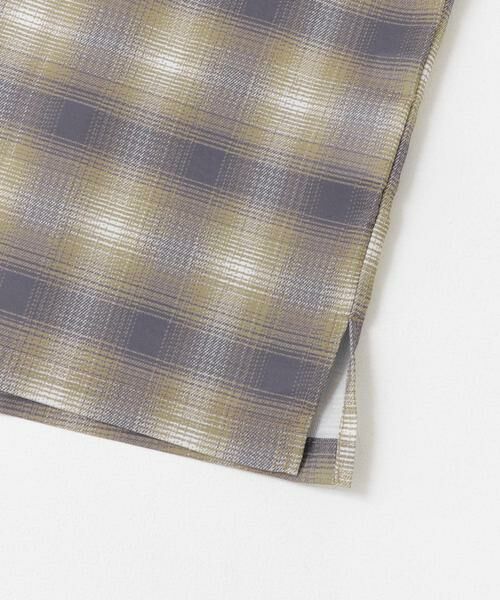 URBAN RESEARCH ITEMS / アーバンリサーチ アイテムズ シャツ・ブラウス | ライトシアーチェック オープンカラー半袖シャツ | 詳細23