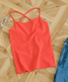 URBAN RESEARCH ITEMS / アーバンリサーチ アイテムズ キャミソール・チューブトップ | リップルバッククロスキャミソール