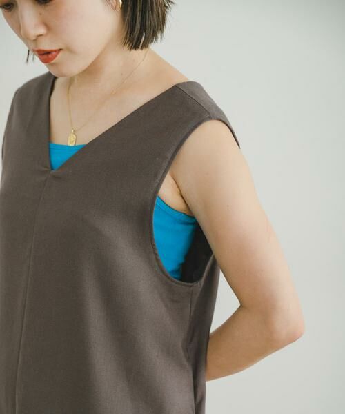 URBAN RESEARCH ITEMS / アーバンリサーチ アイテムズ キャミソール・チューブトップ | リップルバッククロスキャミソール | 詳細6