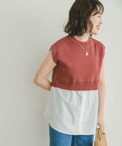 URBAN RESEARCH ITEMS / アーバンリサーチ アイテムズ ニット・セーター | ミラノリブフレンチレイヤードニット