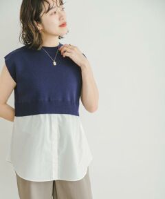 URBAN RESEARCH ITEMS / アーバンリサーチ アイテムズ ニット・セーター | ミラノリブフレンチレイヤードニット