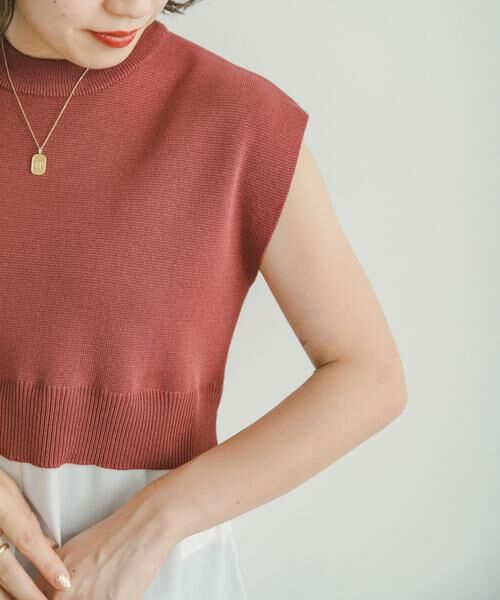 URBAN RESEARCH ITEMS / アーバンリサーチ アイテムズ ニット・セーター | ミラノリブフレンチレイヤードニット | 詳細9