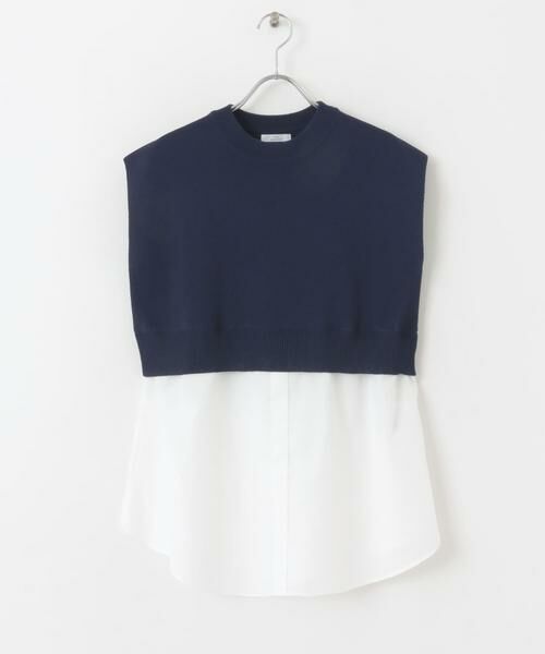 URBAN RESEARCH ITEMS / アーバンリサーチ アイテムズ ニット・セーター | ミラノリブフレンチレイヤードニット | 詳細22
