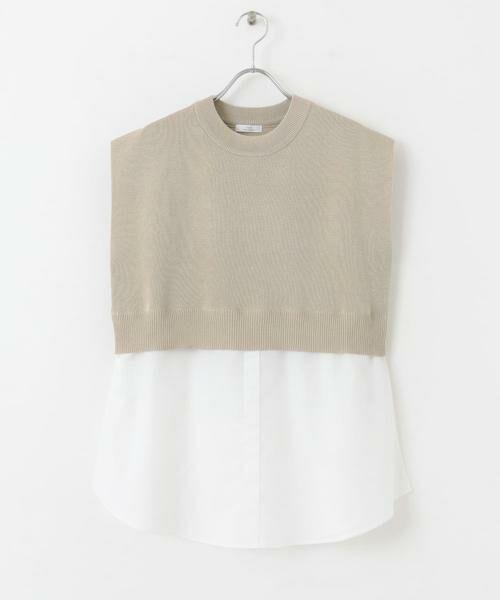 URBAN RESEARCH ITEMS / アーバンリサーチ アイテムズ ニット・セーター | ミラノリブフレンチレイヤードニット | 詳細30