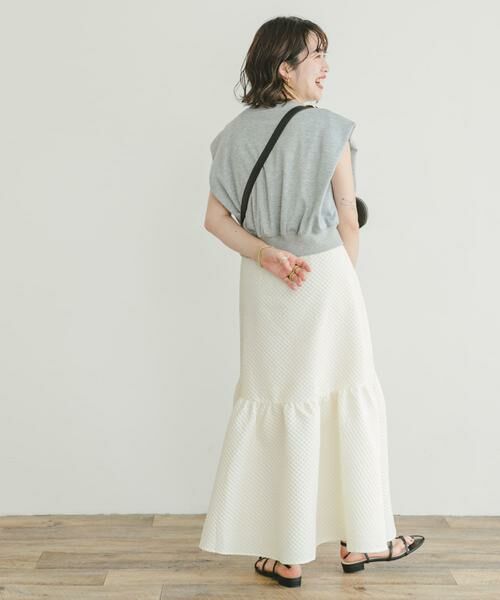 URBAN RESEARCH ITEMS / アーバンリサーチ アイテムズ スカート | フクレジャガードティアードスカート | 詳細7