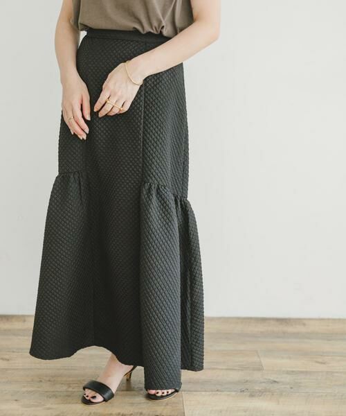 URBAN RESEARCH ITEMS / アーバンリサーチ アイテムズ スカート | フクレジャガードティアードスカート | 詳細13