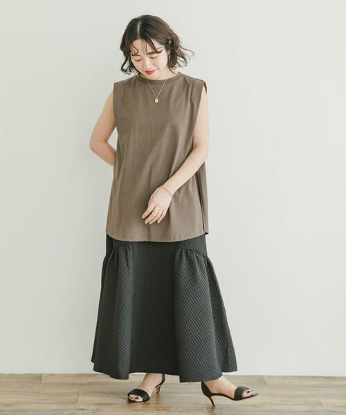 URBAN RESEARCH ITEMS / アーバンリサーチ アイテムズ スカート | フクレジャガードティアードスカート | 詳細16