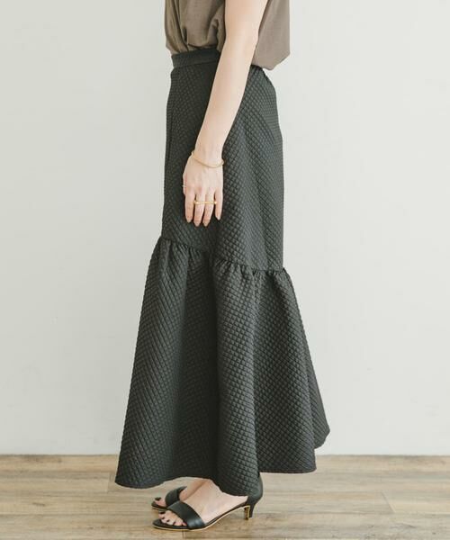 URBAN RESEARCH ITEMS / アーバンリサーチ アイテムズ スカート | フクレジャガードティアードスカート | 詳細20