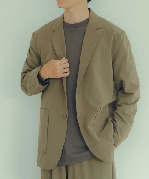 URBAN RESEARCH ITEMS / アーバンリサーチ アイテムズ その他アウター | ストレッチナイロン テーラードジャケット | 詳細5