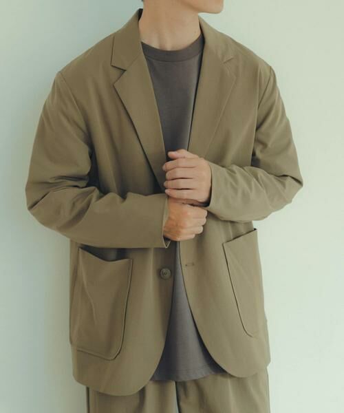 URBAN RESEARCH ITEMS / アーバンリサーチ アイテムズ その他アウター | ストレッチナイロン テーラードジャケット | 詳細6
