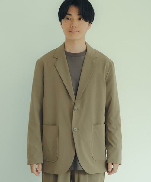 URBAN RESEARCH ITEMS / アーバンリサーチ アイテムズ その他アウター | ストレッチナイロン テーラードジャケット | 詳細9