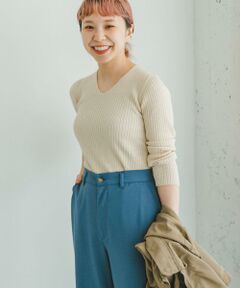 URBAN RESEARCH ITEMS / アーバンリサーチ アイテムズ ニット・セーター | 『洗濯可』モチモチVネックニット