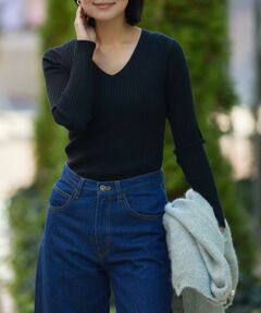 URBAN RESEARCH ITEMS / アーバンリサーチ アイテムズ ニット・セーター | 『洗濯可』モチモチVネックニット