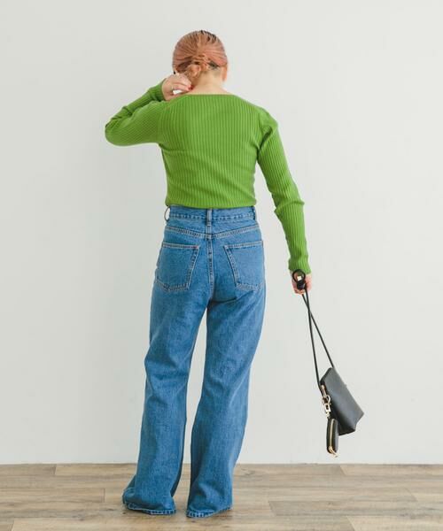 URBAN RESEARCH ITEMS / アーバンリサーチ アイテムズ ニット・セーター | 『洗濯可』モチモチVネックニット | 詳細5