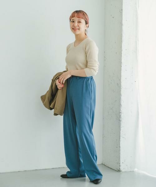 URBAN RESEARCH ITEMS / アーバンリサーチ アイテムズ ニット・セーター | 『洗濯可』モチモチVネックニット | 詳細29