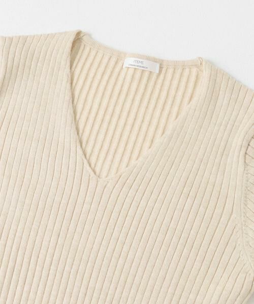 URBAN RESEARCH ITEMS / アーバンリサーチ アイテムズ ニット・セーター | 『洗濯可』モチモチVネックニット | 詳細24