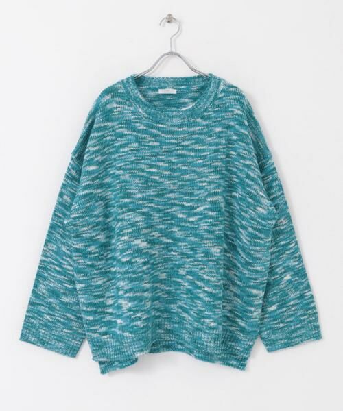 URBAN RESEARCH ITEMS / アーバンリサーチ アイテムズ ニット・セーター | 『ユニセックス』カラーメランジクルーネックニット | 詳細7