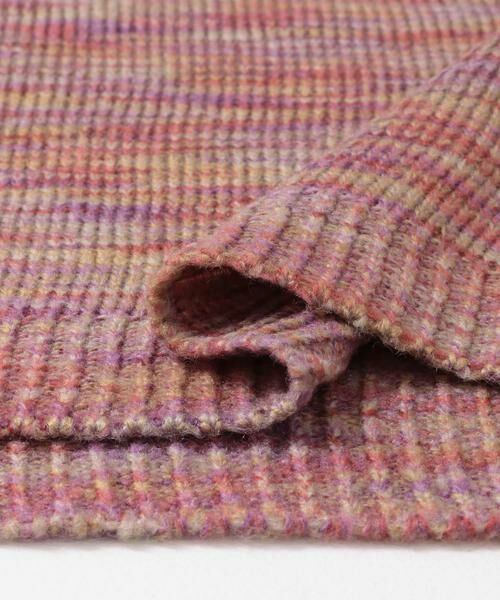 URBAN RESEARCH ITEMS / アーバンリサーチ アイテムズ ニット・セーター | 『ユニセックス』カラーメランジクルーネックニット | 詳細20