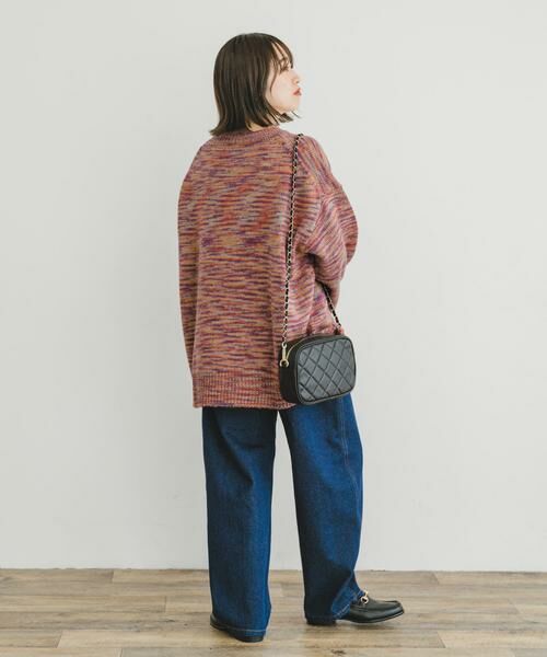 URBAN RESEARCH ITEMS / アーバンリサーチ アイテムズ ニット・セーター | 『ユニセックス』カラーメランジクルーネックニット | 詳細17