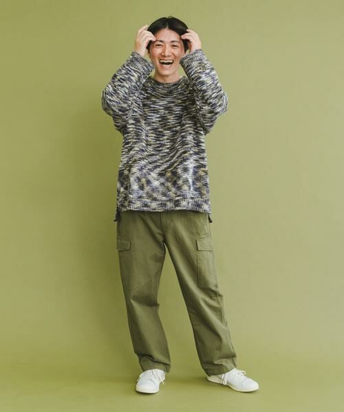 URBAN RESEARCH ITEMS / アーバンリサーチ アイテムズ ニット・セーター | 『ユニセックス』カラーメランジクルーネックニット | 詳細23